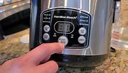 Review of Hamilton Beach Rice Cooker & Food Steamer