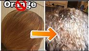 How To Tone Orange / Brassy Hair | Wella T14