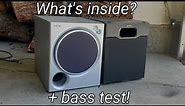 Thrift store sony subwoofers! What's inside? (SA-WMSP87 & SA-WMSP2)