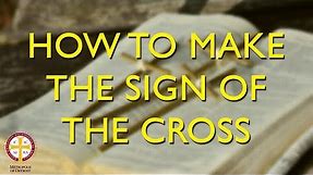 How to Make the Sign of the Cross | Greek Orthodox 101