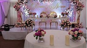 Floral Wedding Reception Decoration Ideas | Wedding Decor | BRANYMEDIA