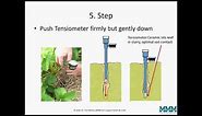 Tensiometer slurry installation in 6 easy steps