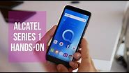 Alcatel 1 Series hands-on