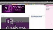 Using Microsoft OneNote for Genealogy