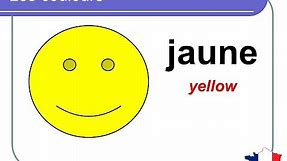 French Lesson 2 - COLORS in French Colours Vocabulary - Les couleurs - Colores en francés