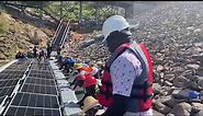 Ghanaian Engineers, Technicians Install 1000kW Floating Solar On Bui Dam Reservior