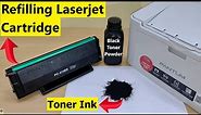 Refilling LaserJet Printers Toner Cartridge | How to refill Pantum Ink Cartridge | Complete Process