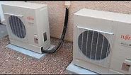 Super quiet Fujitsu Halcyon air conditioners