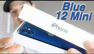 Unboxing iPhone 12 Mini Blue Compared To iPhone 12 Pro Pacific Blue
