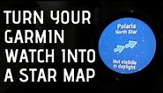 Find Stars and Planets with a Garmin Watch - Forerunner, Vivoactive, Fenix