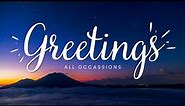 Greeting Cards All Occasions || Warmly Greetings || Android app demo