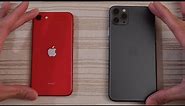 iPhone SE 2020 vs iPhone 11 Pro Max SPEED TEST!