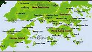 Map of Hong Kong Map