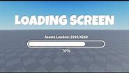 How to Make A LOADING SCREEN in ROBLOX