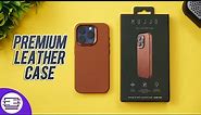 iPhone 15 Pro Premium Leather Case from Mujjo