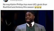 Kalvin Phillips: 1 Marcus Rashford: 0 Antony: 0 | Football Memes