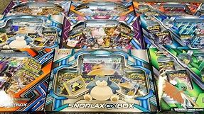 Pokemon Opening - 10 GX Collection Boxes - GX Pokemon Cards