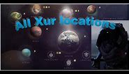 All possible Xur locations - Where is Xur? - Destiny 2