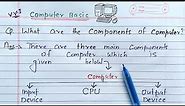 What are the Basic Components of Computer | Learn Coding
