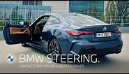 BMW Steering. Making every driver a better driver.