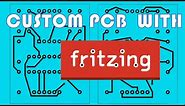 How to design PCB for your Arduino Project with Fritzing application Part1 - Design and order