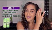 3 Step Curl Routine with Garnier Fructis Curl Nourish