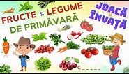 JOC - Fructe și legume de primavara - Invata prin joaca