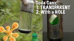 Transparent Soda Can | dissolving aluminium can | dArtofScience