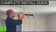 How To Install Ceiling Light Without Existing Wiring