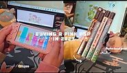 🌸buying a pink psp in 2023 | aesthetic unboxing | trying out rhythm - based games ft. buyee