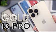 Gold iPhone 13 Pro Unboxing & First Impressions!