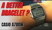 Changing Casio A700W Bracelet / Strap, Mix and Match with Casio A159W