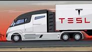 AWESOME! Tesla Semi Truck Inside Interior View