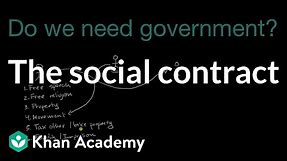 The social contract | Foundations of American democracy | US government and civics | Khan Academy
