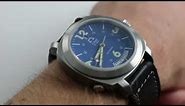 Anonimo Opera Meccana D-Date "Deep Blue" Special Edition Ref. 2006 Watch Review