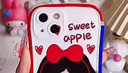 Snow white phone case❄️❤️💙#phonecase #iphonecase #iphone13 #snowwhite #disney #cartoon #girls #cute #fyp #foryourpage
