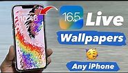 Live Wallpapers are Back in iOS 16.5 - How to Enable Live Wallpapers on iOS 16 on any iPhone