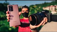 8K Phone vs 4K Professional Camera | Sony A7S III vs Samsung Note 20 Ultra