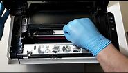 HOW TO REPLACE TONER CARTRIDGES ON HP LASERJET CP1025 COLOR