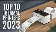 Top 10: Best Shipping Label Printers of 2023 / Thermal Printer for Shipping Packages, Label Maker