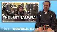Samurai Sword Master Rates 10 Japanese Sword Scenes In Movies And TV | How Real Is It? | Insider