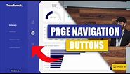 How to Create INTERACTIVE page navigation with BUTTONS & ICONS in Power BI