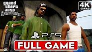GTA SAN ANDREAS Gameplay Walkthrough FULL GAME [4K 60FPS PS5] - No Commentary