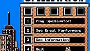 Classic Apple II 2 Educational Game Spellevator MECC Gameplay ROM