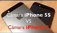 Comparativa Cámaras iPhone 5S versus iPhone 5
