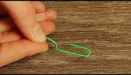 Bend Apart A Paper Clip. 5 Seconds Later... Every Woman Will Love This Trick!