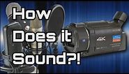 How to Connect Different Microphones to the Sony FDR-AX53