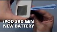 How to Replace the Battery in an iPod (3rd Generation)