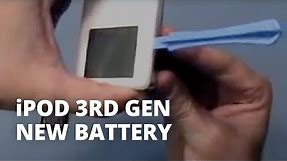 How to Replace the Battery in an iPod (3rd Generation)