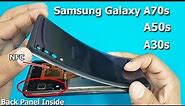 How To Open Samsung A30s / A50s / A70s Back Panel || Samsung A30s Teardown / Disassembly